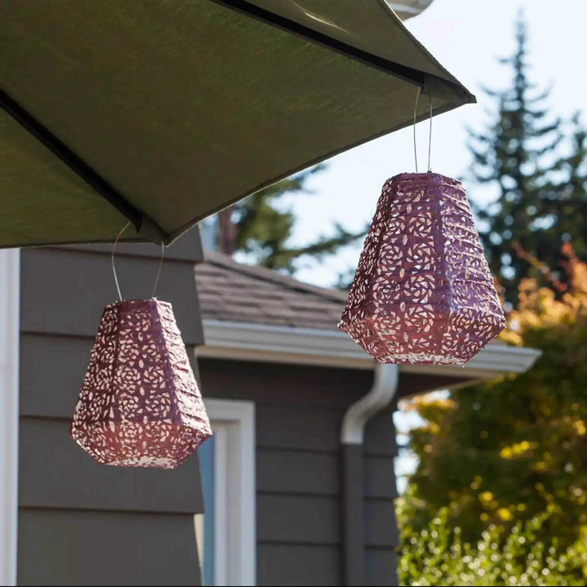 11" Prism Solar Lantern