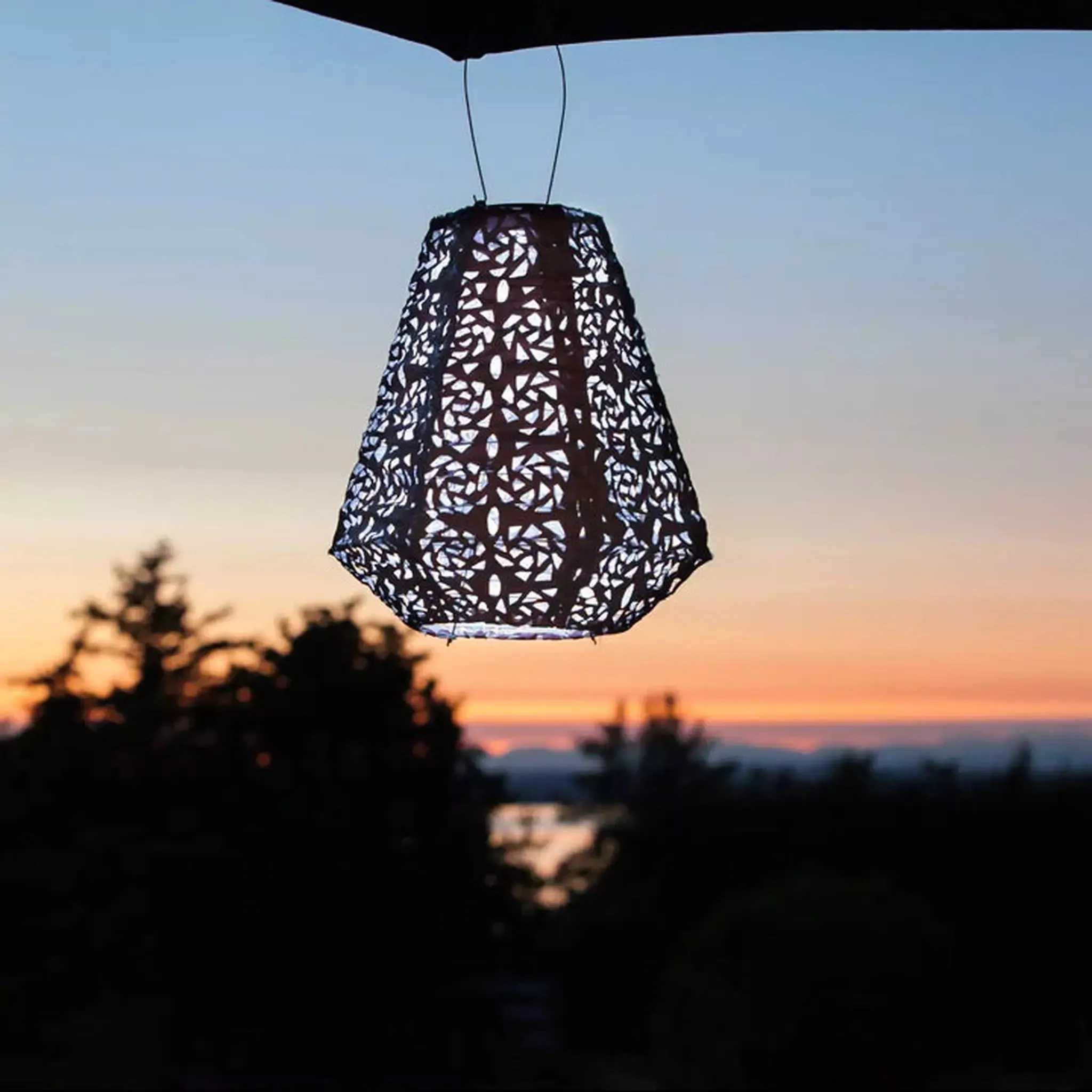 11" Prism Solar Lantern