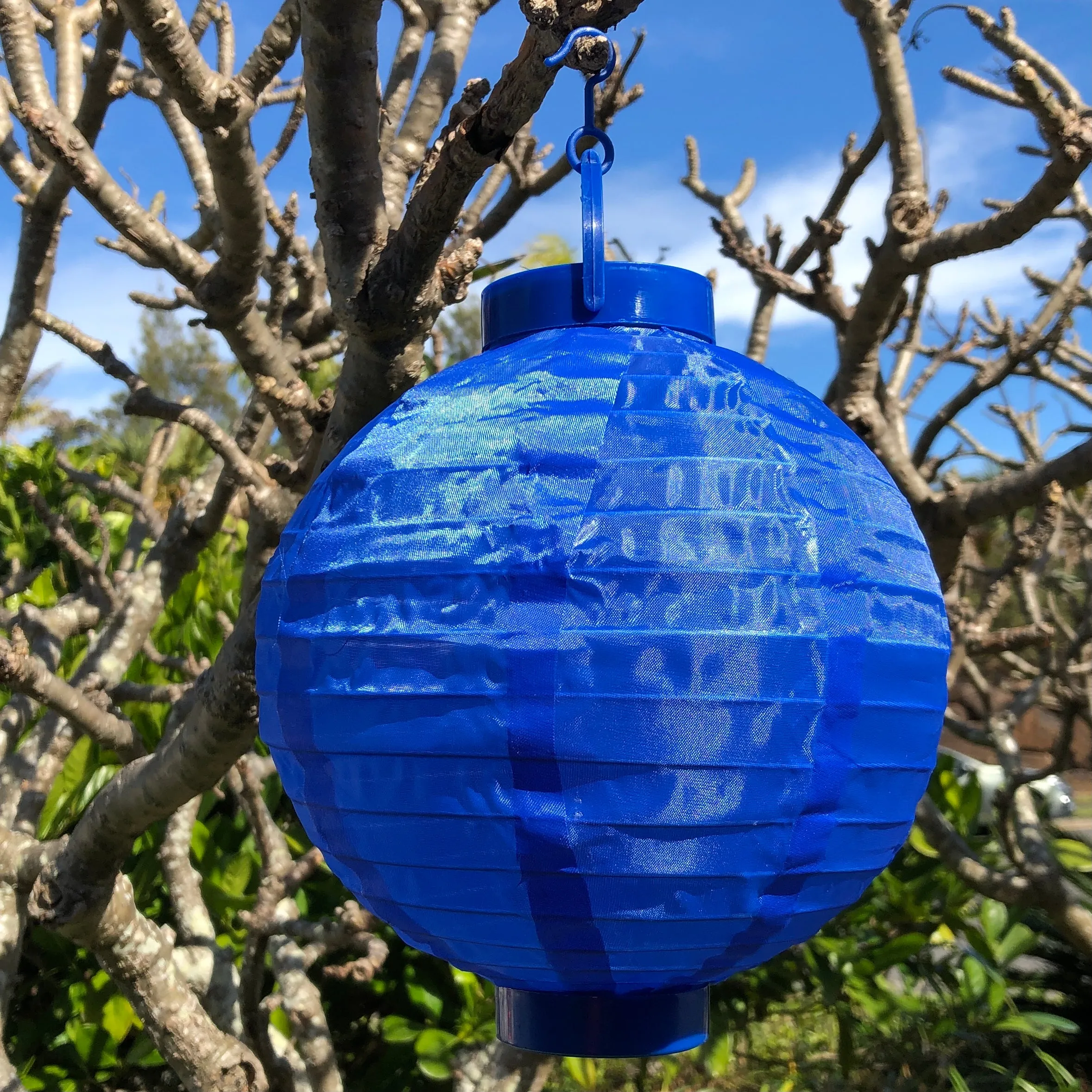 20cm Nylon LED Lantern (lighting included)