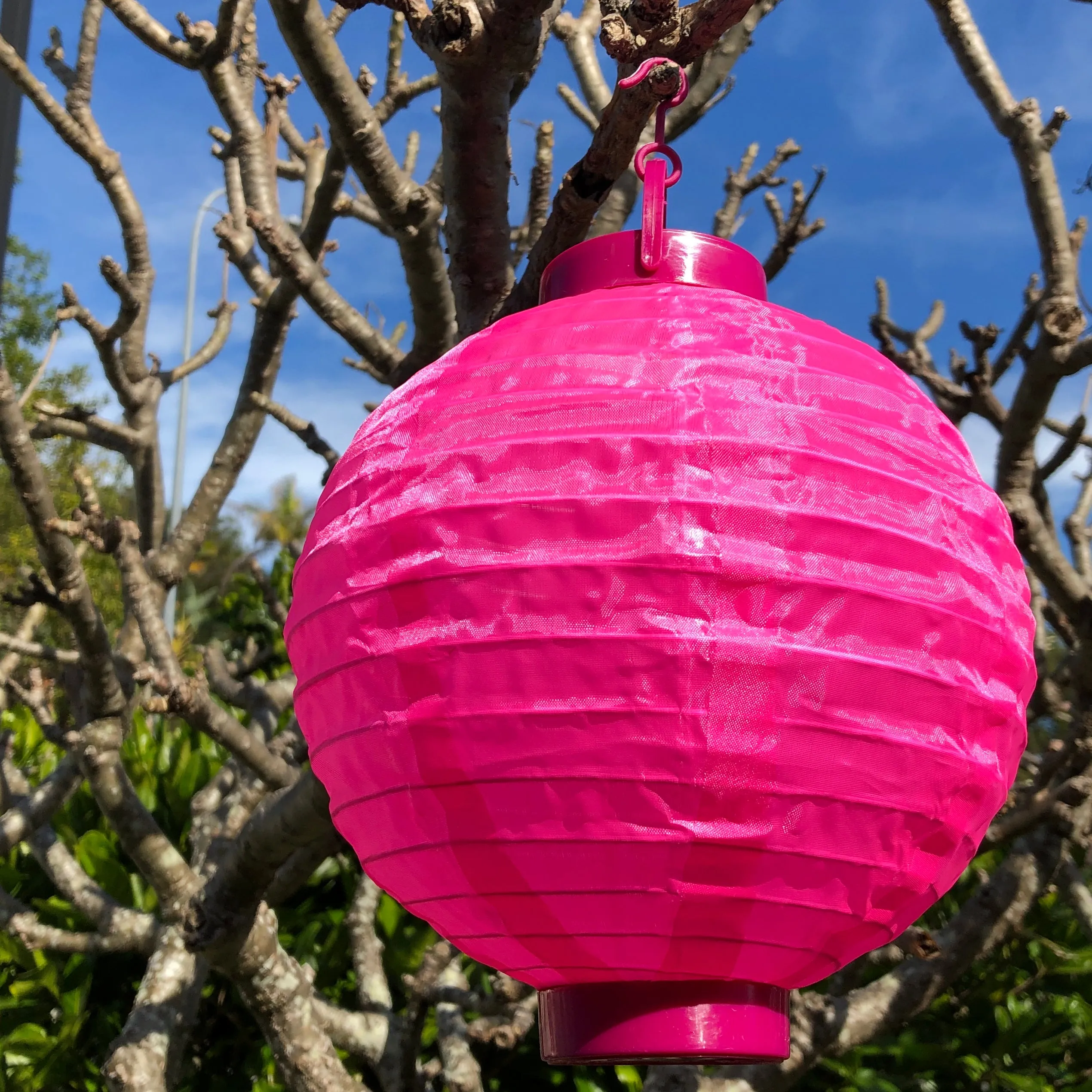 20cm Nylon LED Lantern (lighting included)