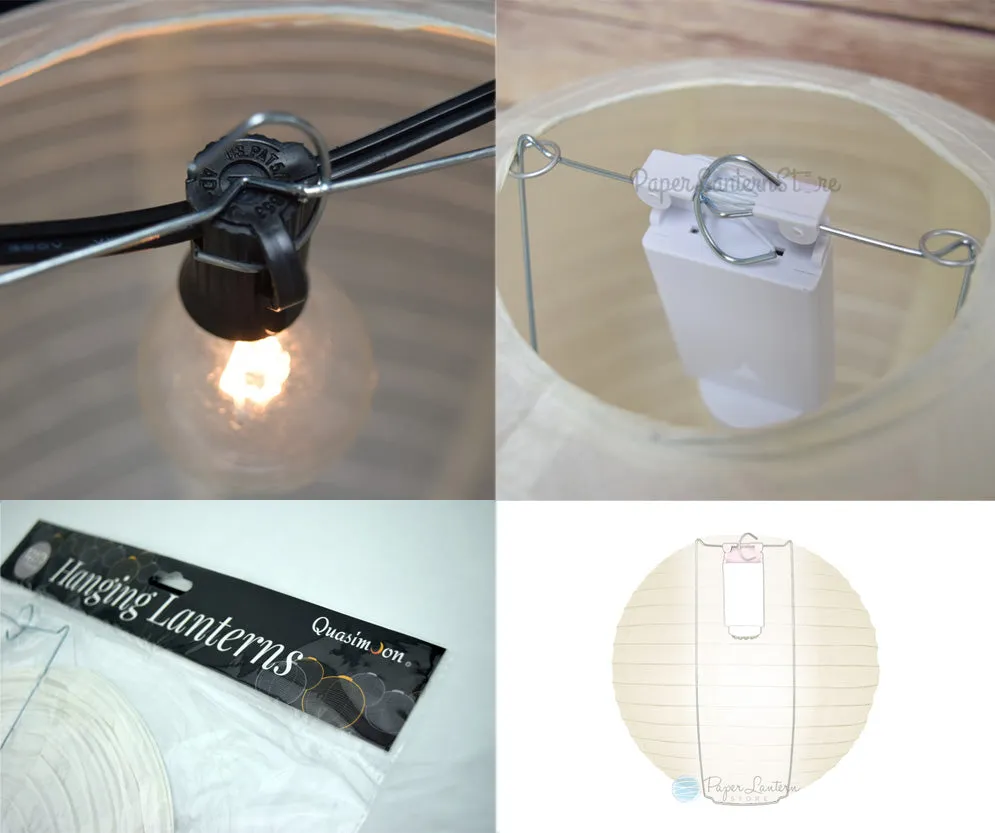 36" Papaya Jumbo Round Paper Lanterns, Even Ribbing (Value Packs)
