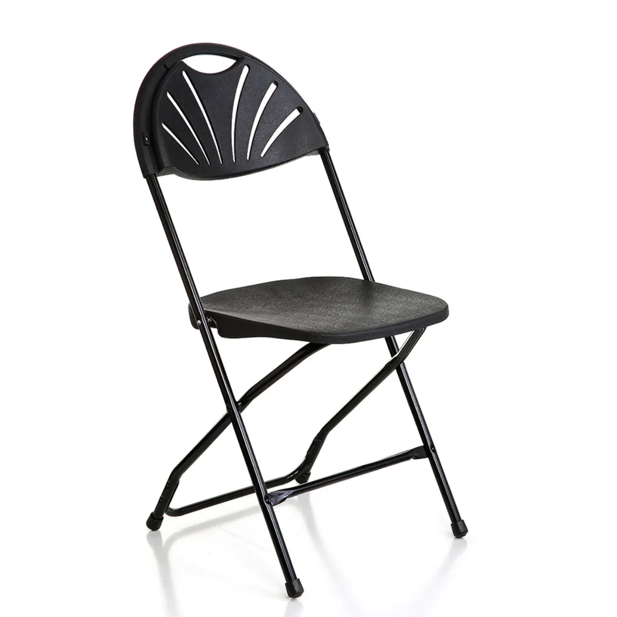 84 x Classic Fan Back Folding Chair   Trolley Bundle