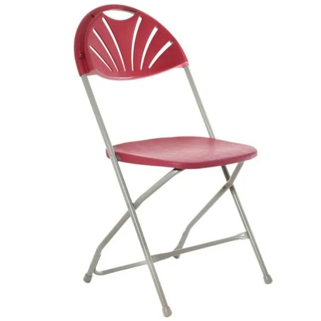 84 x Classic Fan Back Folding Chair   Trolley Bundle