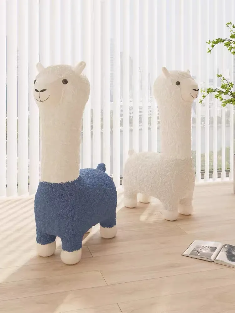 ALPACA COLORFUL STOOL CHIAR