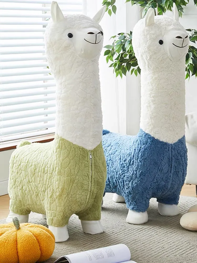ALPACA COLORFUL STOOL CHIAR