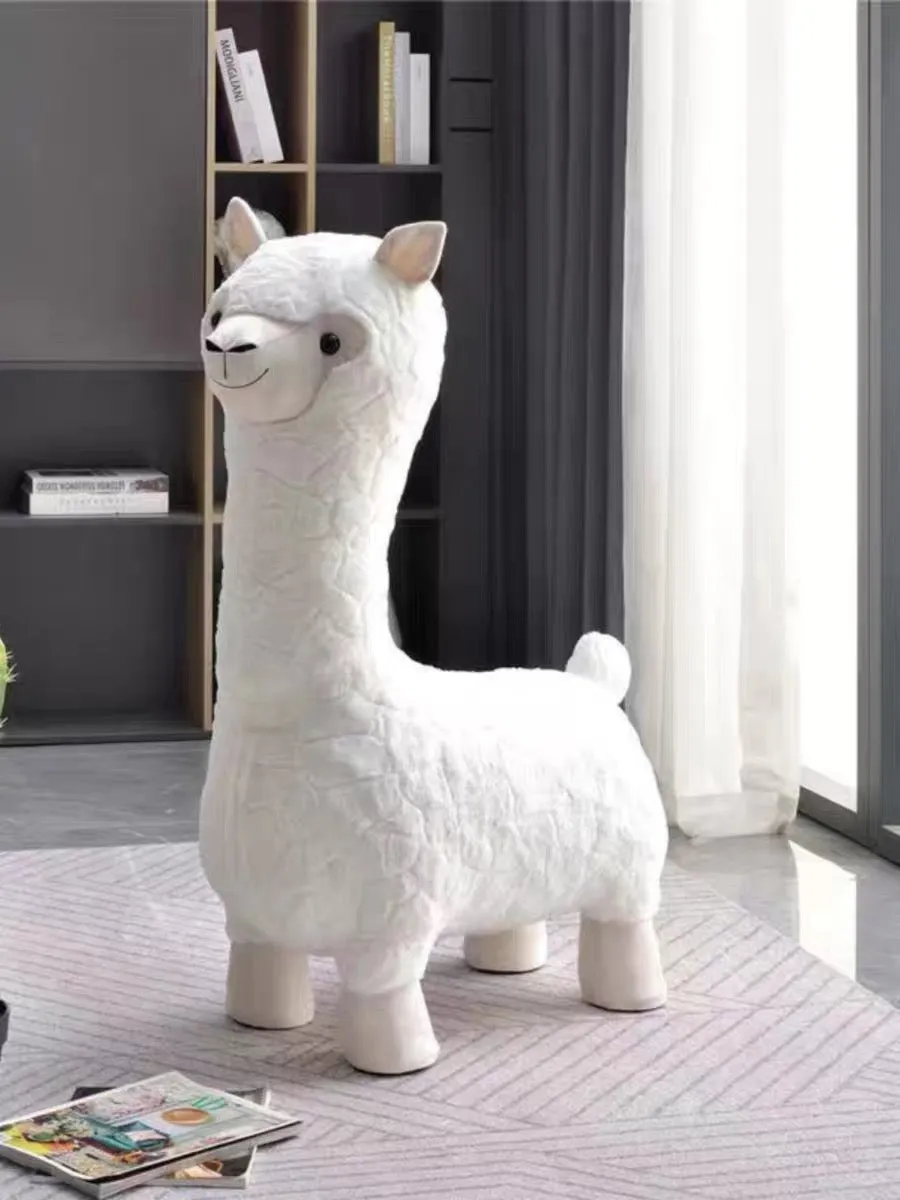 ALPACA COLORFUL STOOL CHIAR