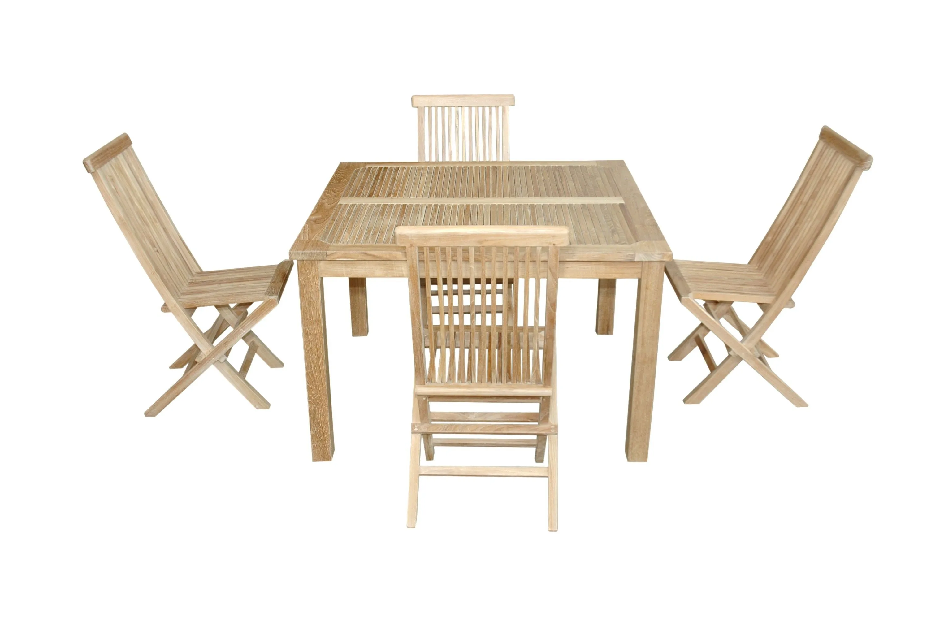 Anderson Teak Set-62 Windsor Classic 5-Pieces Folding Dining Chair