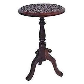 Artesia Portable Folding Wood Table (Brown) (FCF-78 A-R)