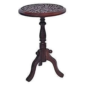 Artesia Portable Folding Wood Table (Brown) (FCF-78 A-R)