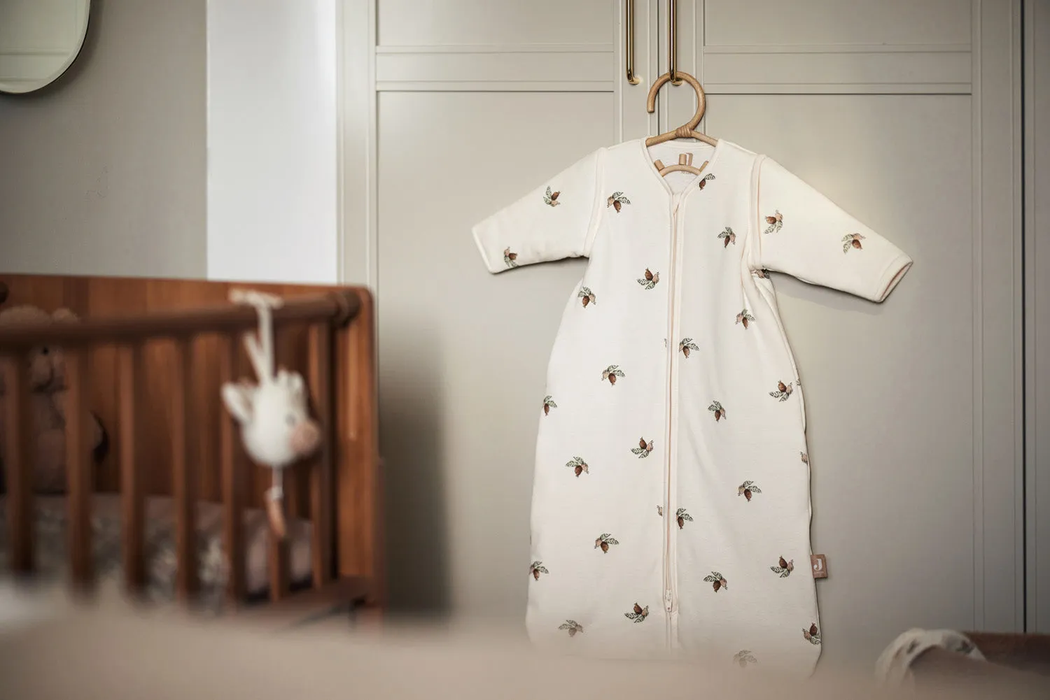 Baby Sleeping Bag with Removable Sleeves 90cm Rosehip