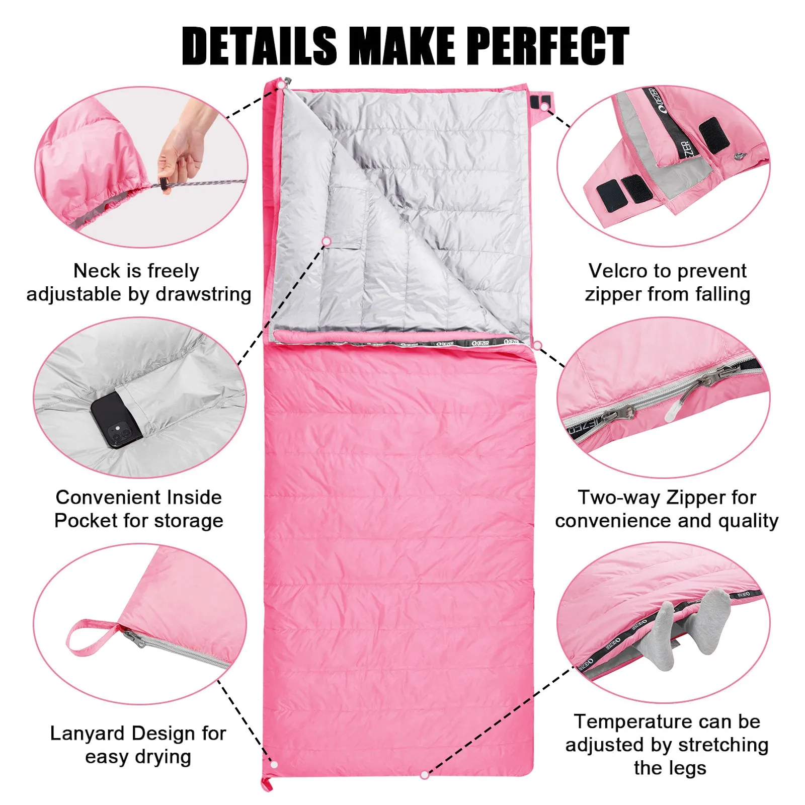 Blanket Sleeping Bag(QDE-B500)