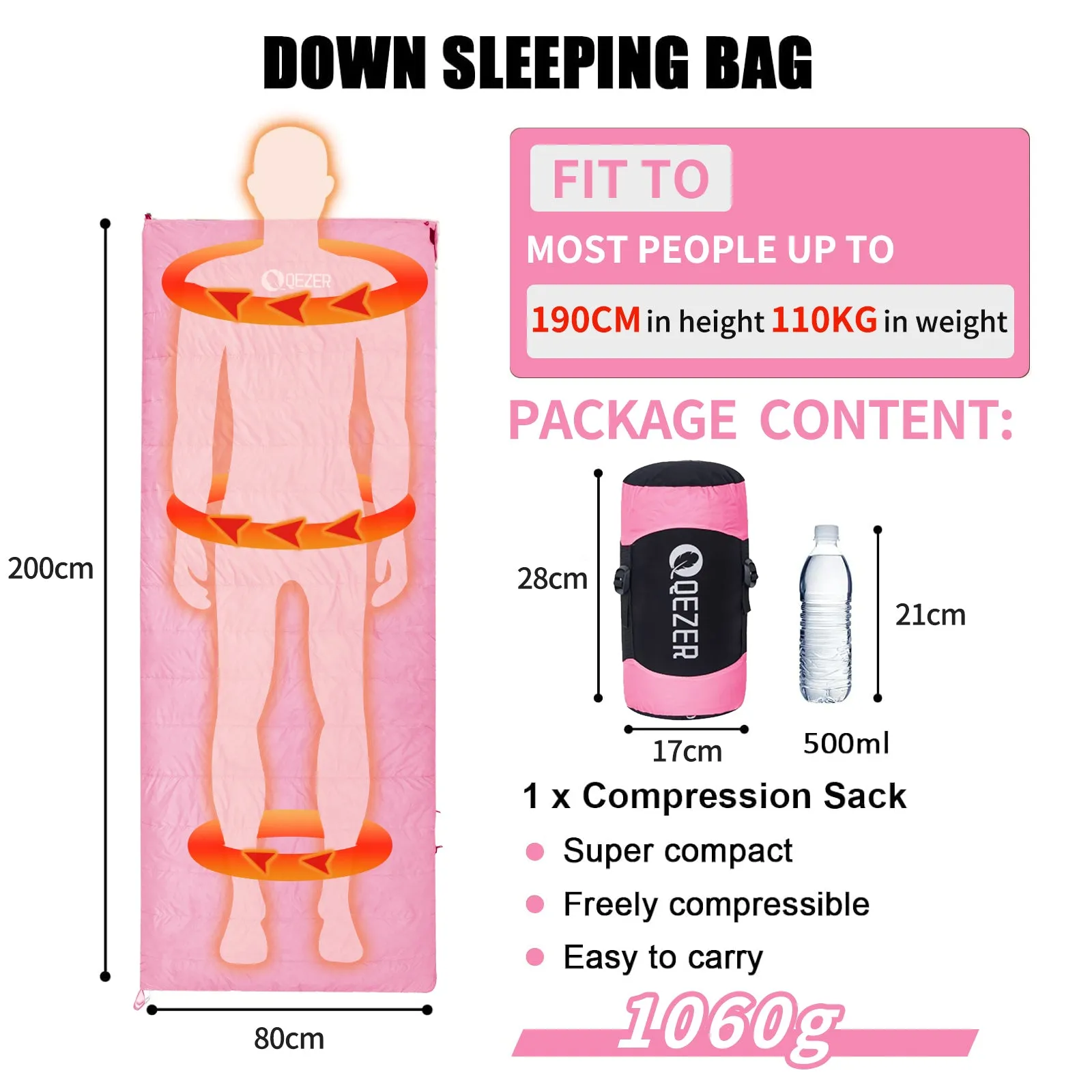 Blanket Sleeping Bag(QDE-B500)