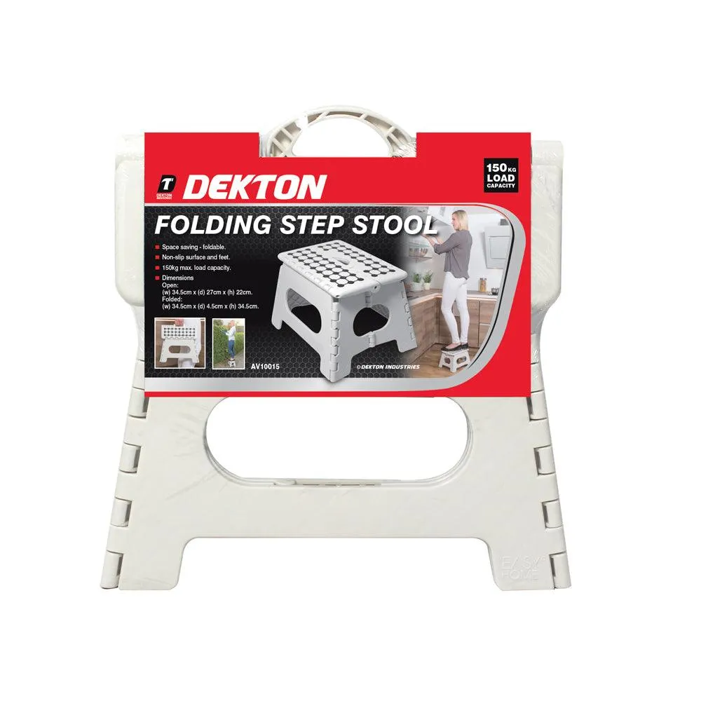 Dekton Folding Step Stool | Space Saving | Foldable