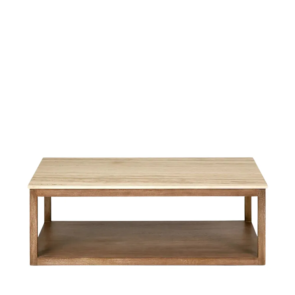 Denver Travertine Coffee Table