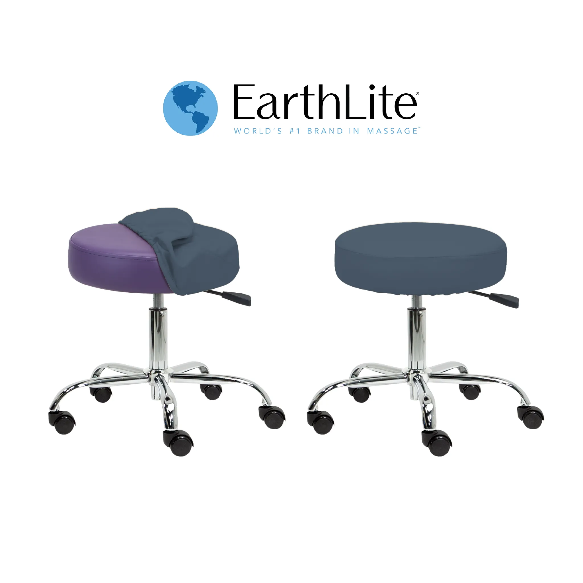 EarthLite Stool Seat Cover - 15" Round - EarthLite