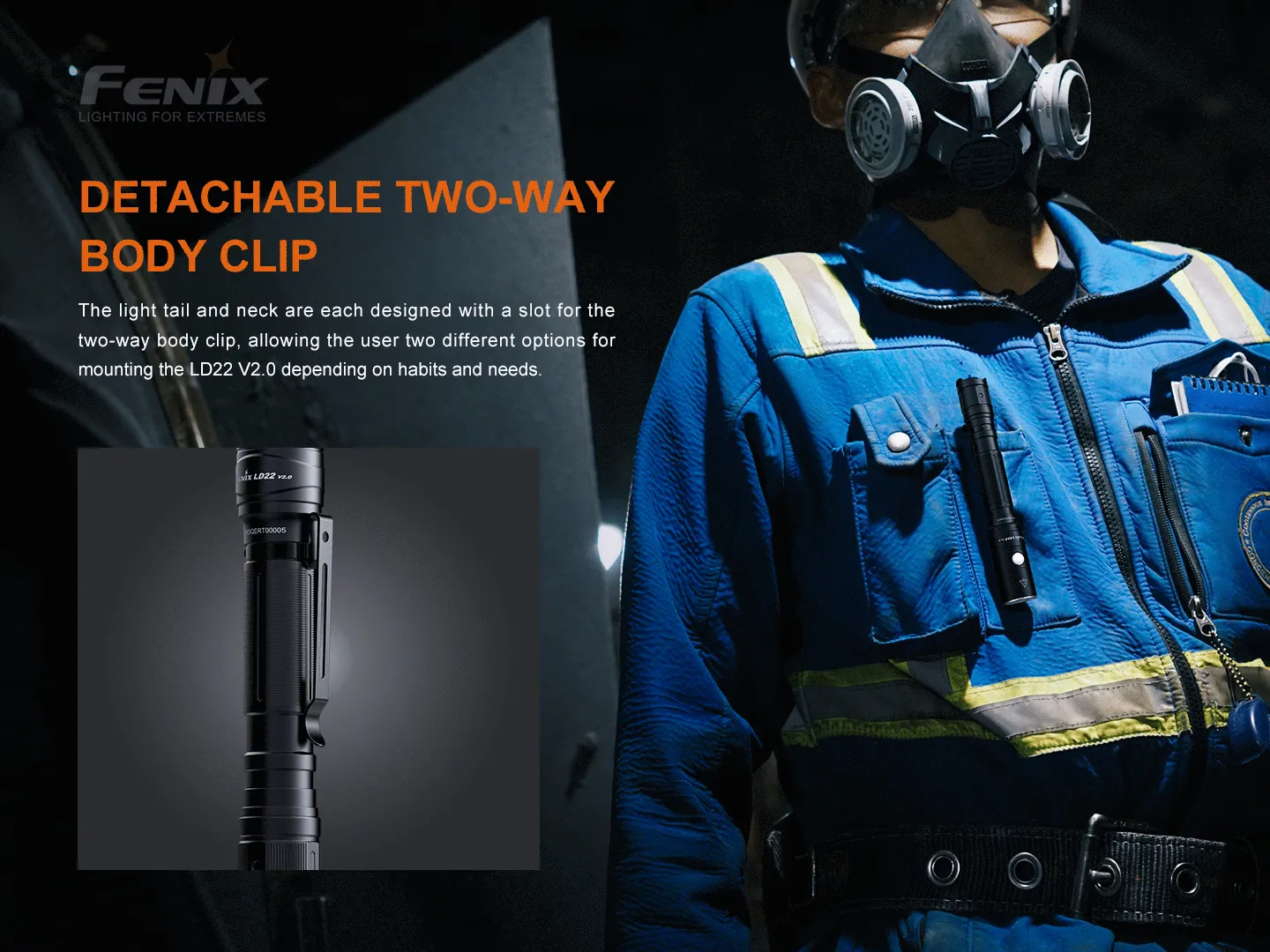 Fenix LD22 V2 Multi Use Flashlight
