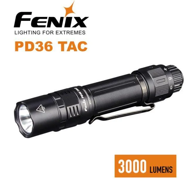 Fenix PD36 TAC 3000 Lumen Flashlight