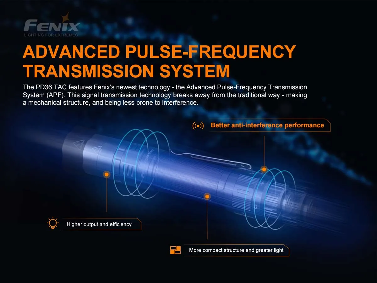 Fenix PD36 TAC 3000 Lumen Flashlight