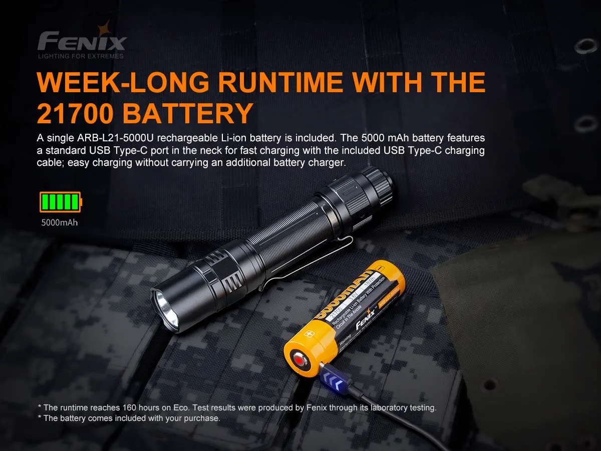 Fenix PD36 TAC 3000 Lumen Flashlight