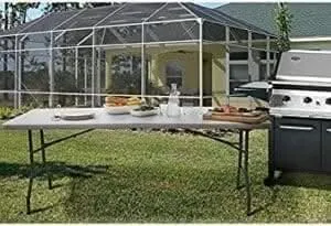 Heavy Duty 6ft White Folding Trestle Table