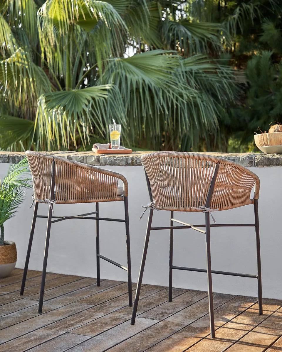 Jasnor Natural Bar Stool