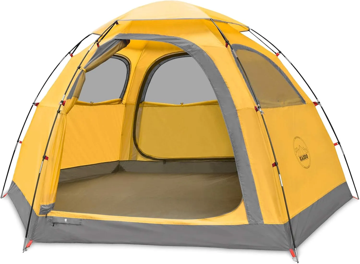 KAZOO Outdoor Camping Tent 2/4 Person Waterproof Camping Tents