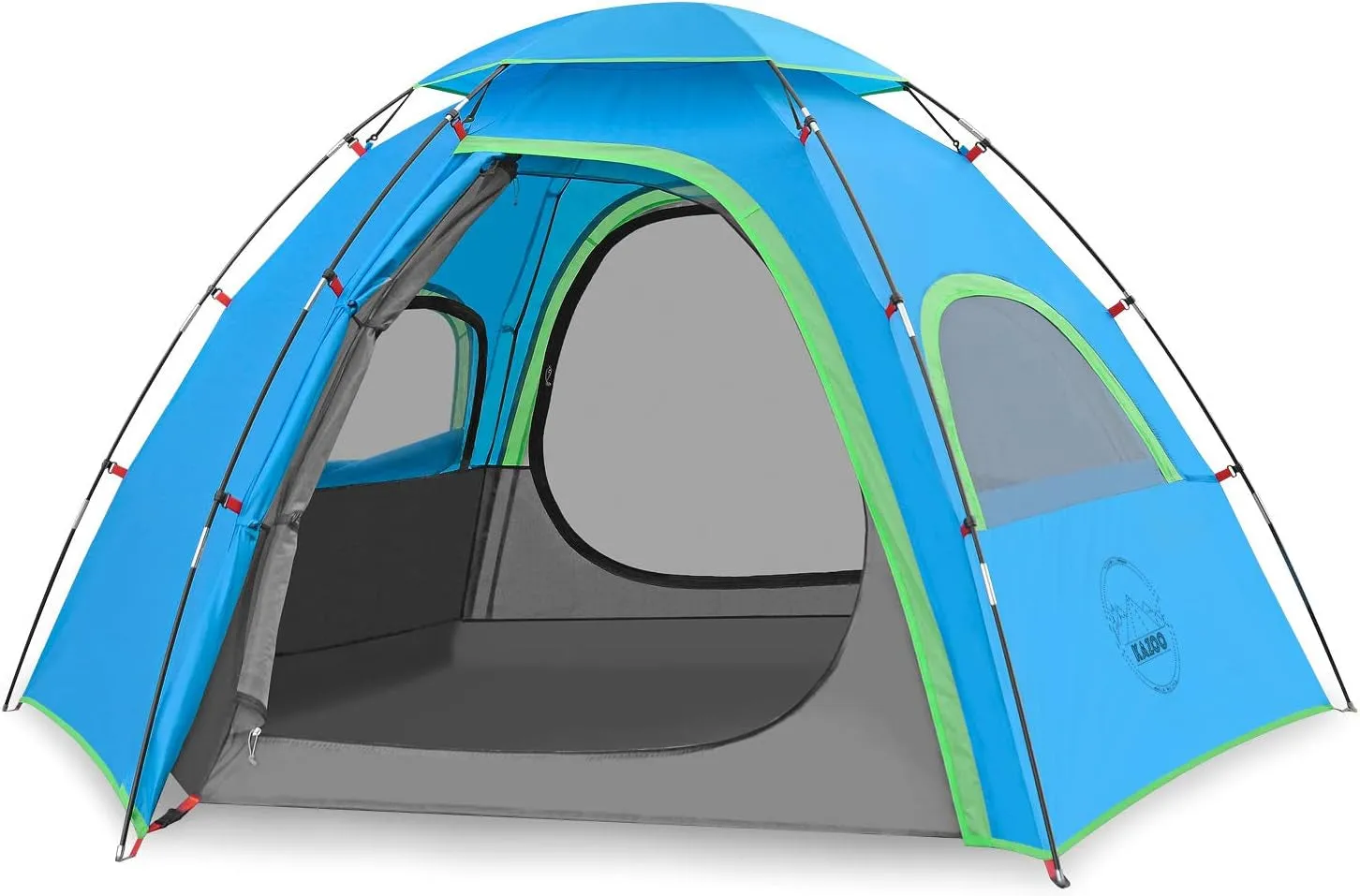 KAZOO Outdoor Camping Tent 2/4 Person Waterproof Camping Tents
