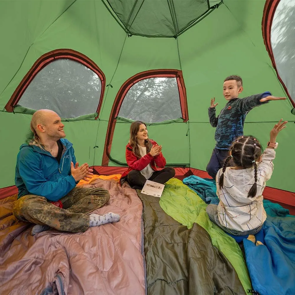 KAZOO Outdoor Camping Tent 2/4 Person Waterproof Camping Tents