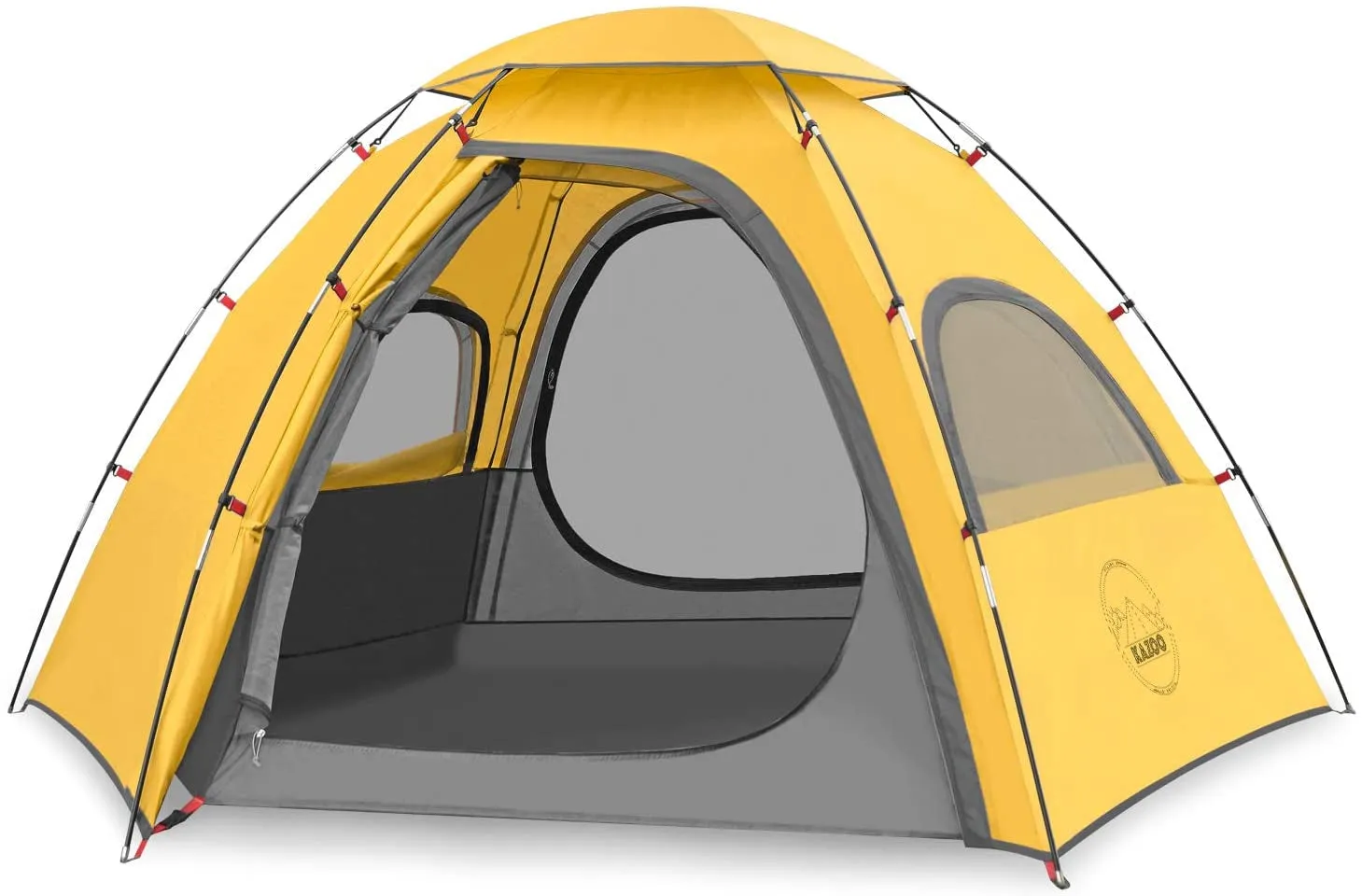 KAZOO Outdoor Camping Tent 2/4 Person Waterproof Camping Tents