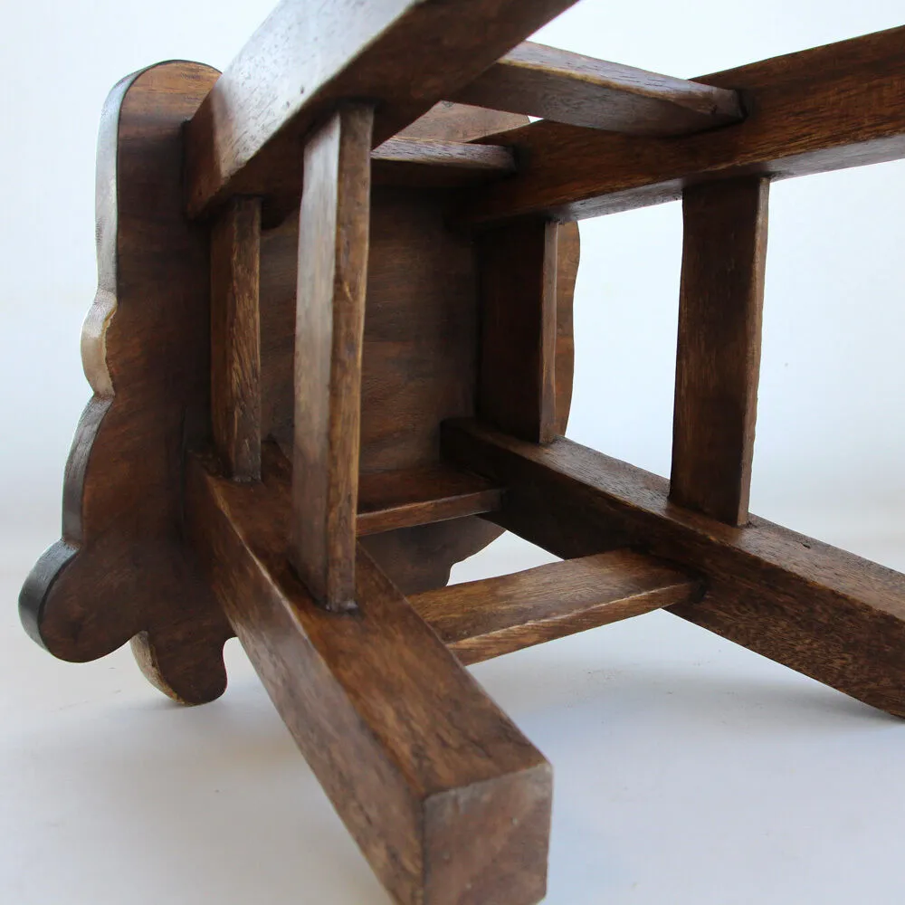 Kids Chair Wooden Stool Animal RAM GOAT Theme Children’s Chair and Toddlers Stepping Stool.