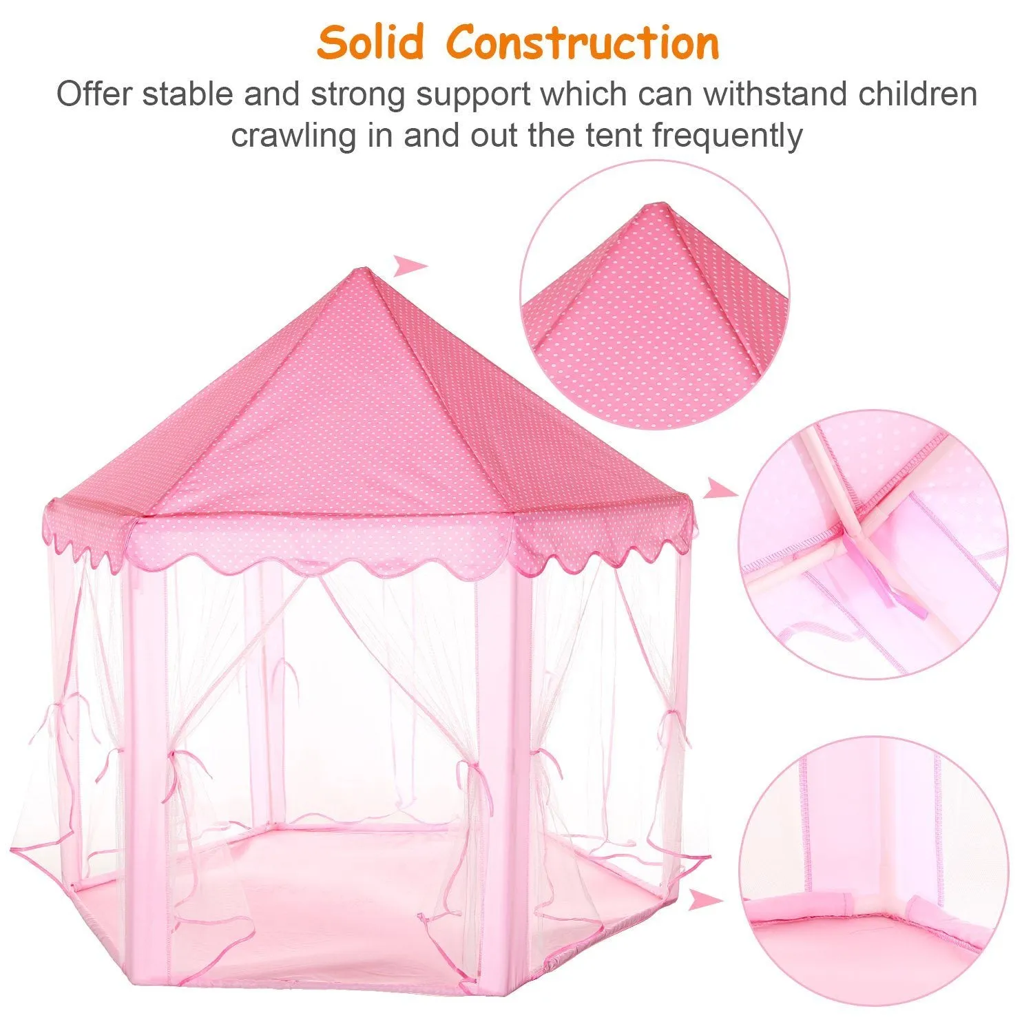 Kids Play Tent Princess for Girls