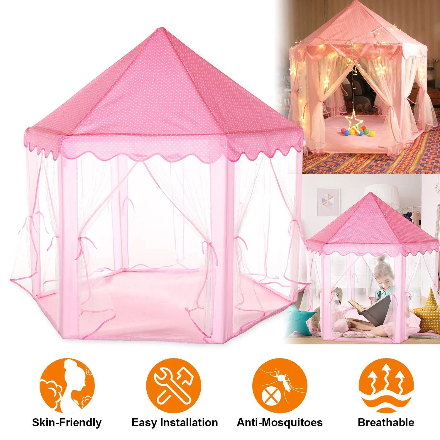 Kids Play Tent Princess for Girls