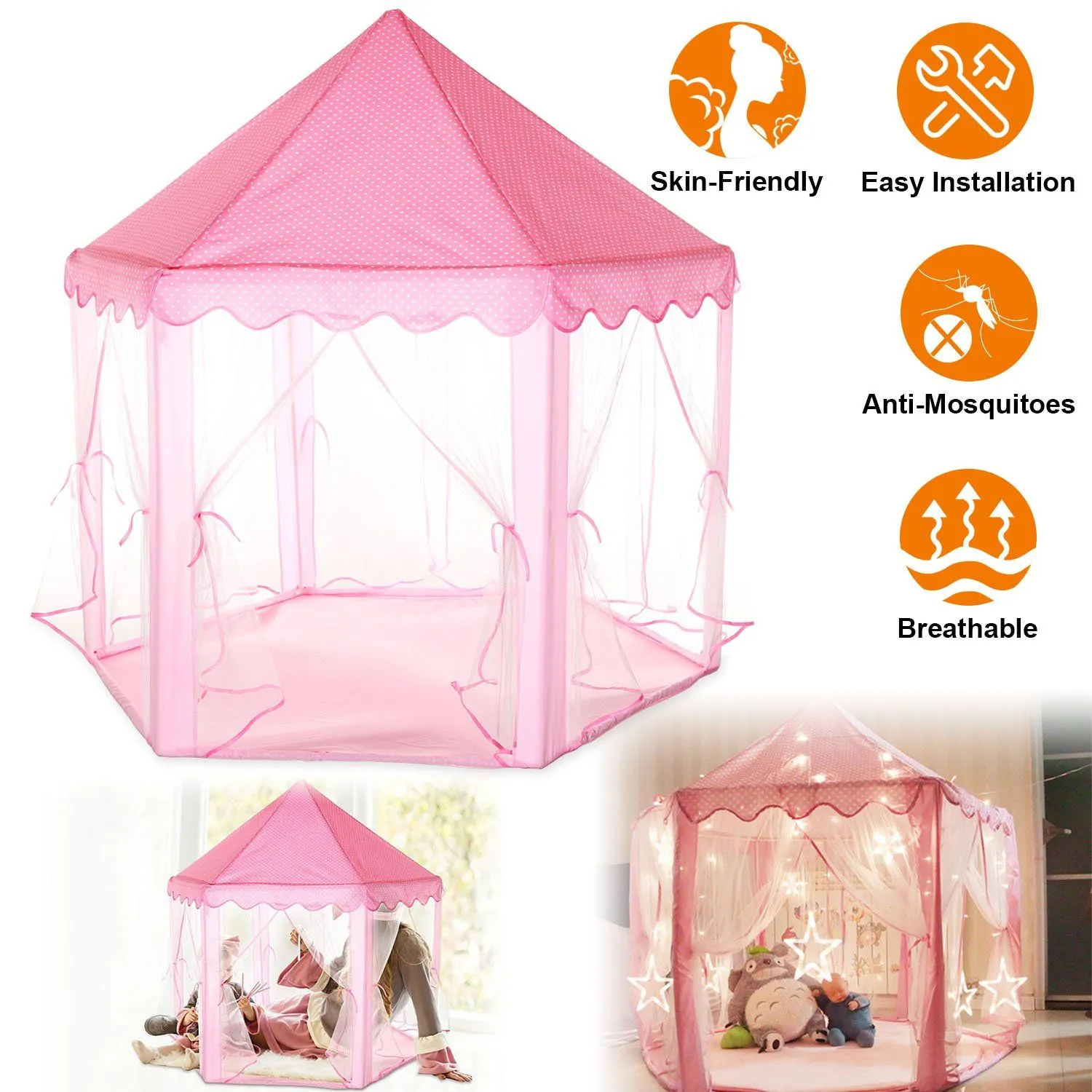 Kids Play Tent Princess for Girls