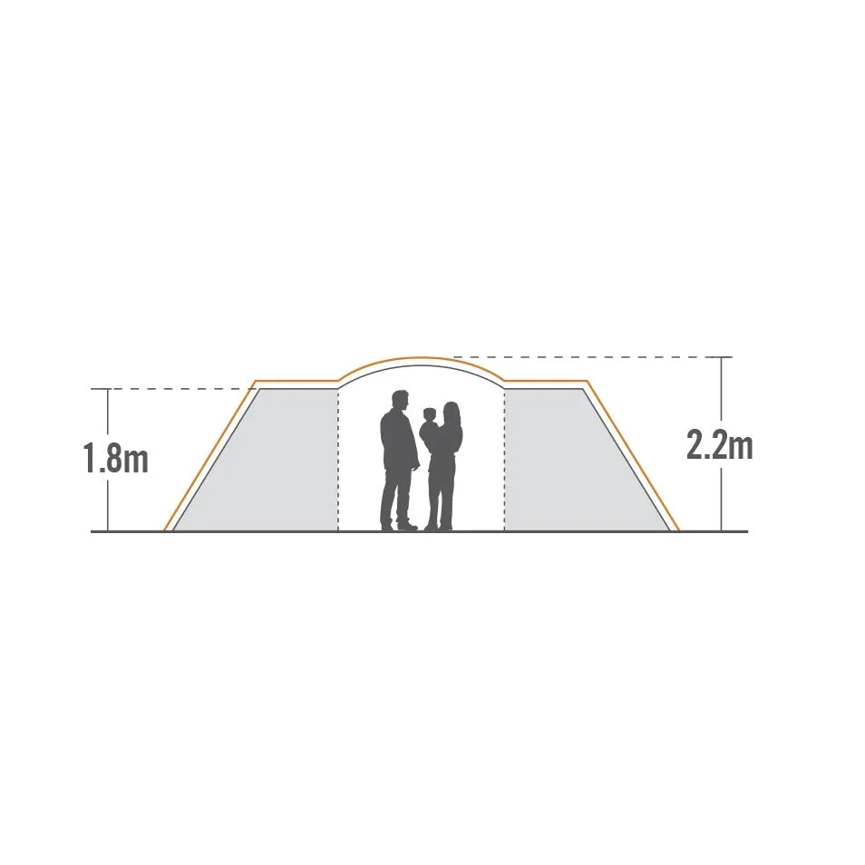 Kiwi Camping Takahe 8 Air Family Tent