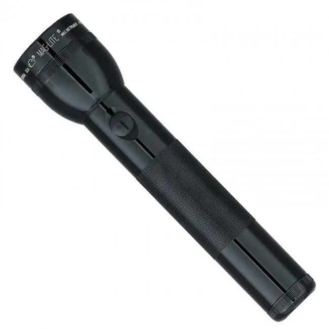 Maglite 2 Cell D Xenon Incandescent Flashlight Black