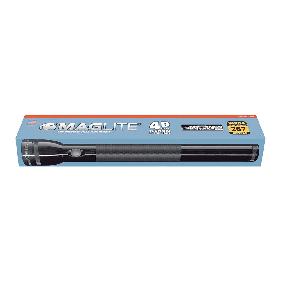 Maglite 4 Cell D Xenon Incandescent Flashlight in Display Box