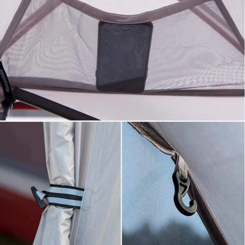 Naturehike Outdoor Camping CloudUp Tent 201T Green with Mat