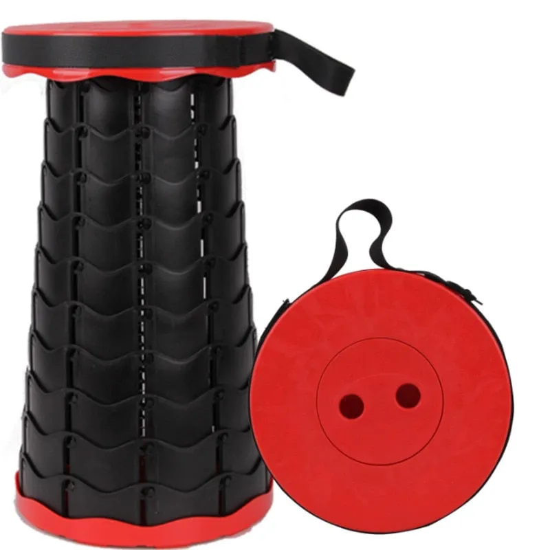 Outdoor Furniture Retractable Stool Beach Chairs