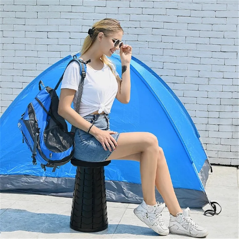 Outdoor Furniture Retractable Stool Beach Chairs