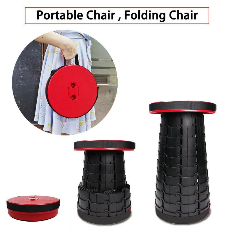 Outdoor Furniture Retractable Stool Beach Chairs