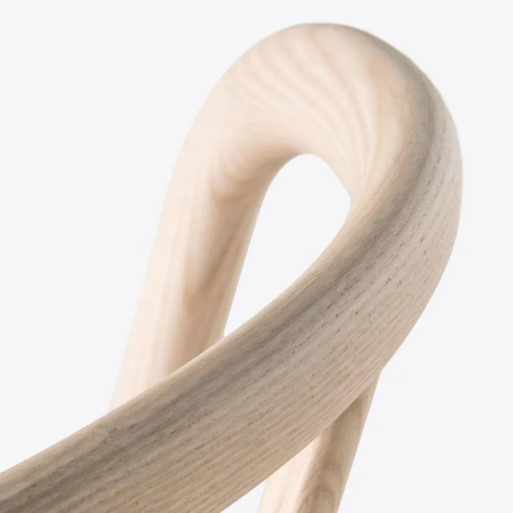 Pedrali Nym 2839 stool in solid ash wood