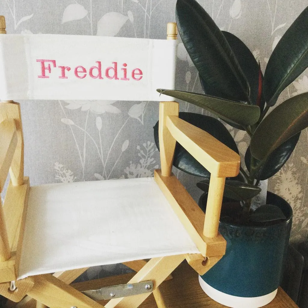 Personalised Children's Director Chair