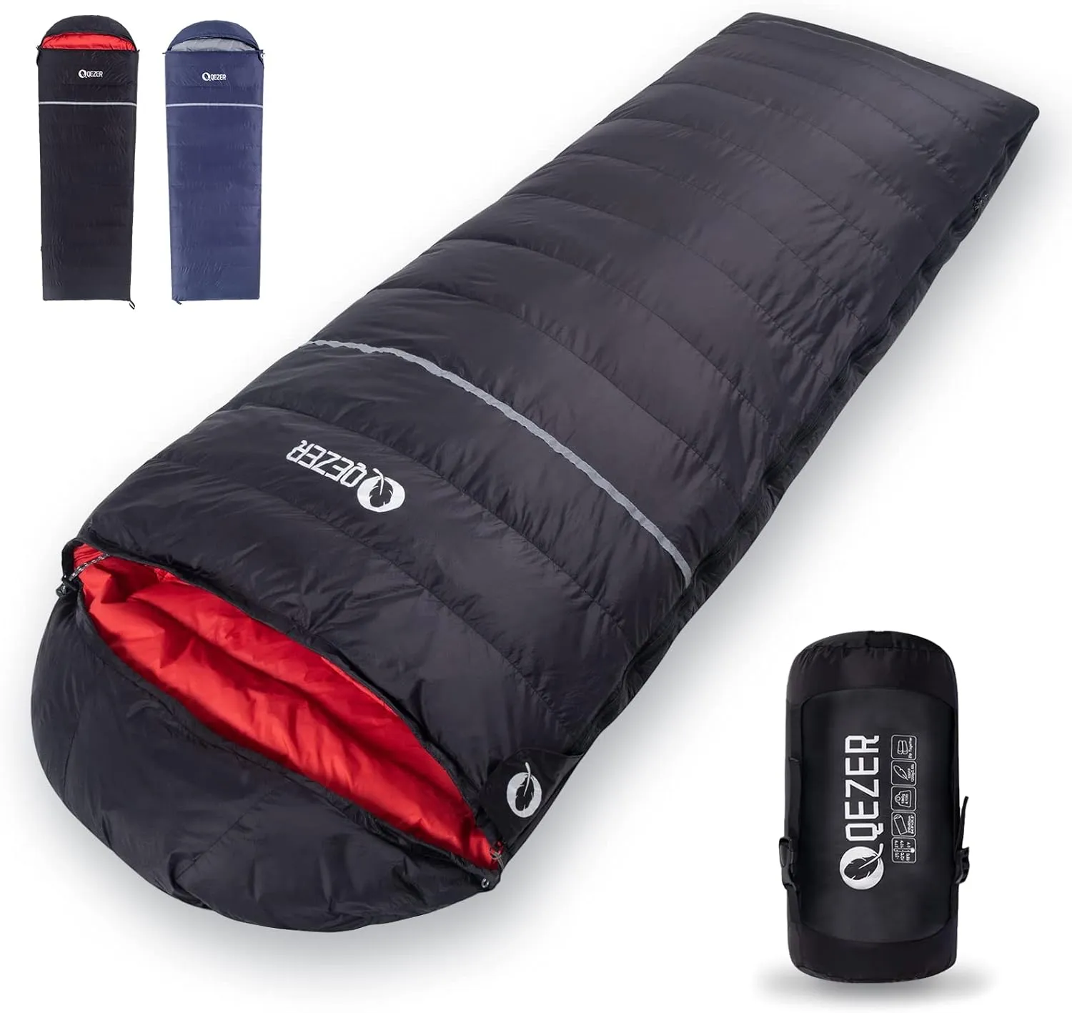 Rectangular Winter Sleeping Bag(QDE-1500)