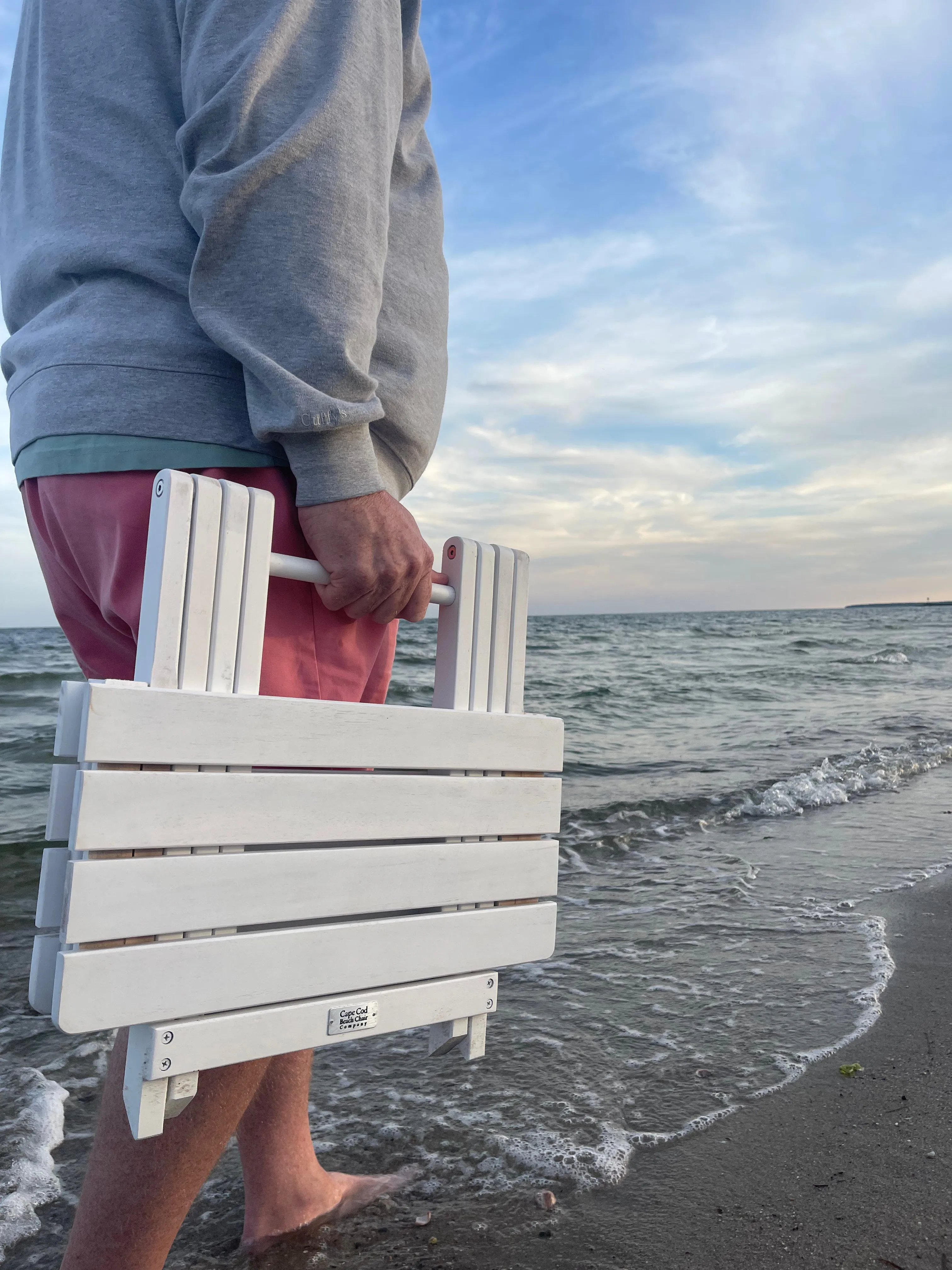 Sandy Neck Beach Table- Coastal White