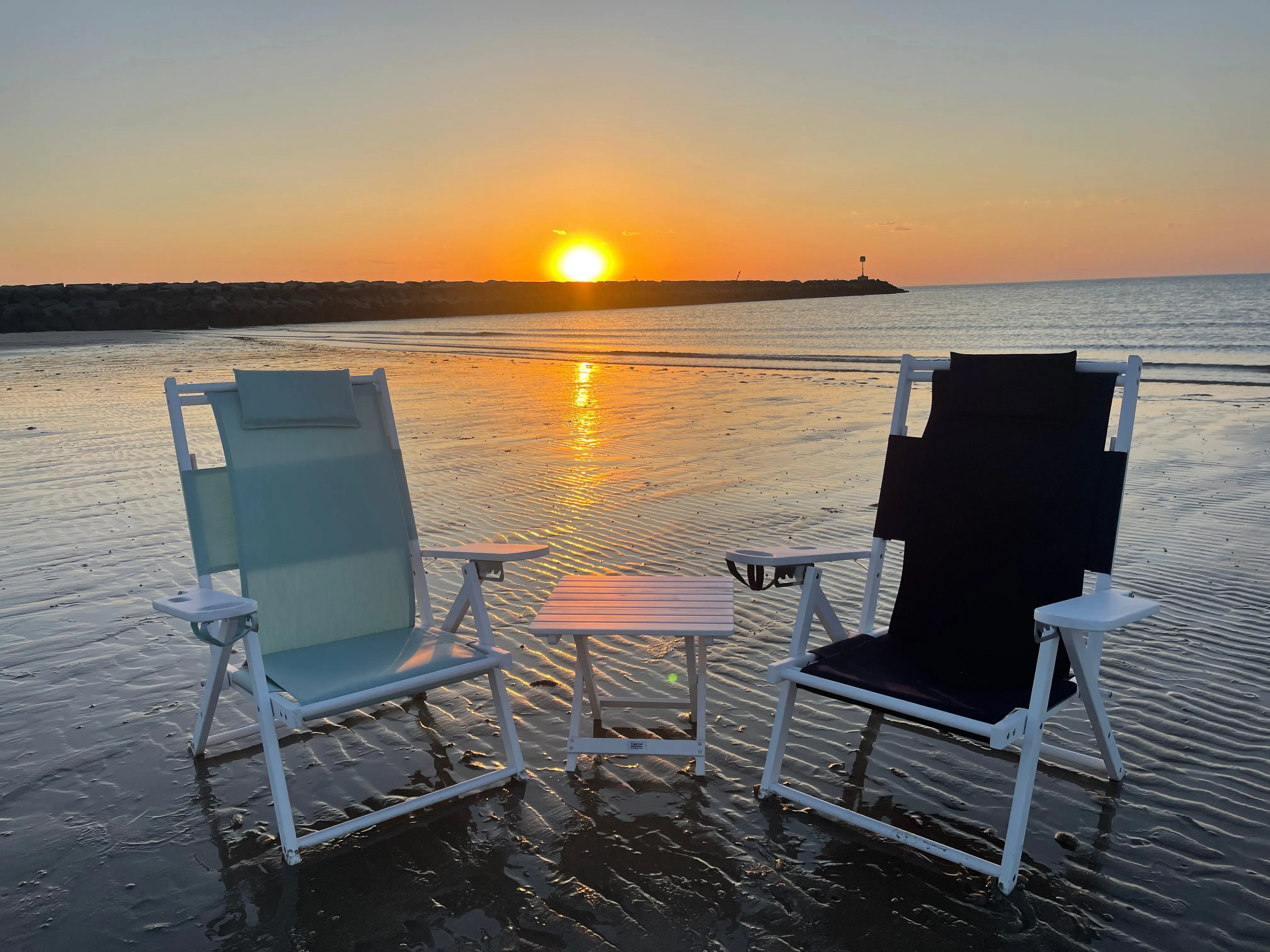 Sandy Neck Beach Table- Coastal White
