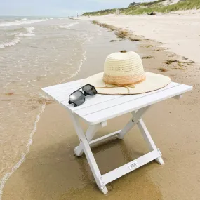 Sandy Neck Beach Table- Coastal White