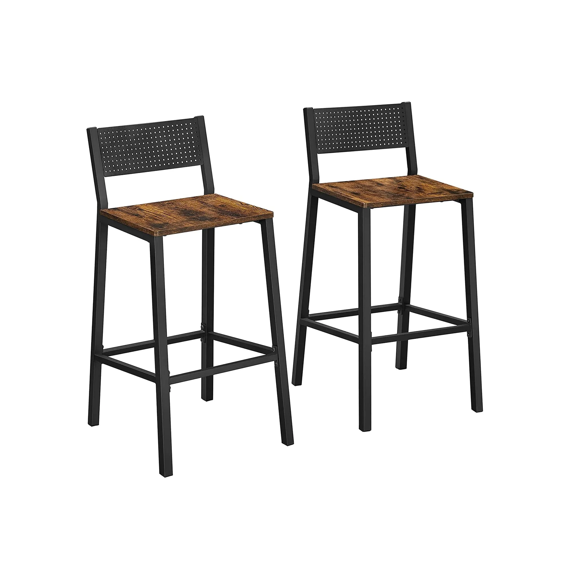 Set of 2 Kitchen Bar Stools