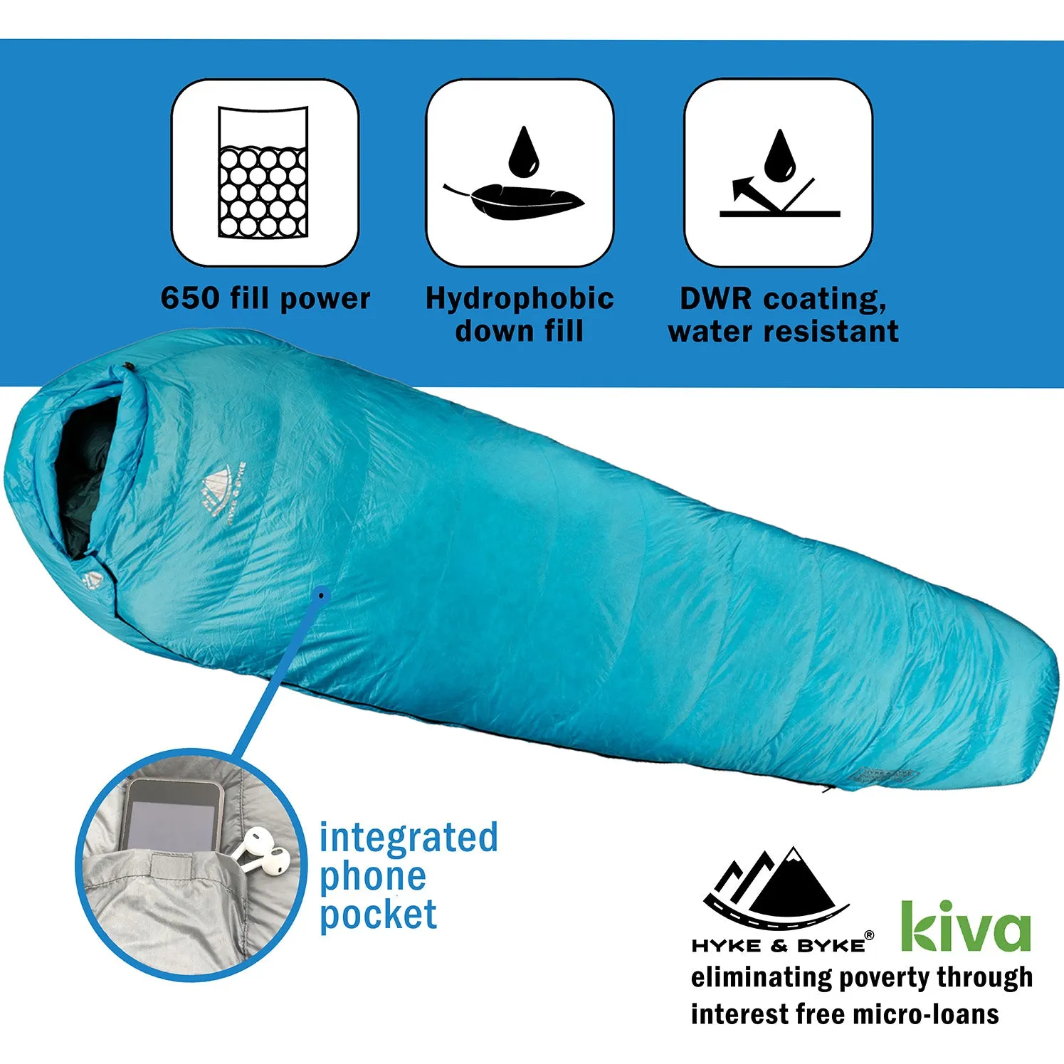 Snowmass 0°F Ultralight 650FP Down Sleeping Bag