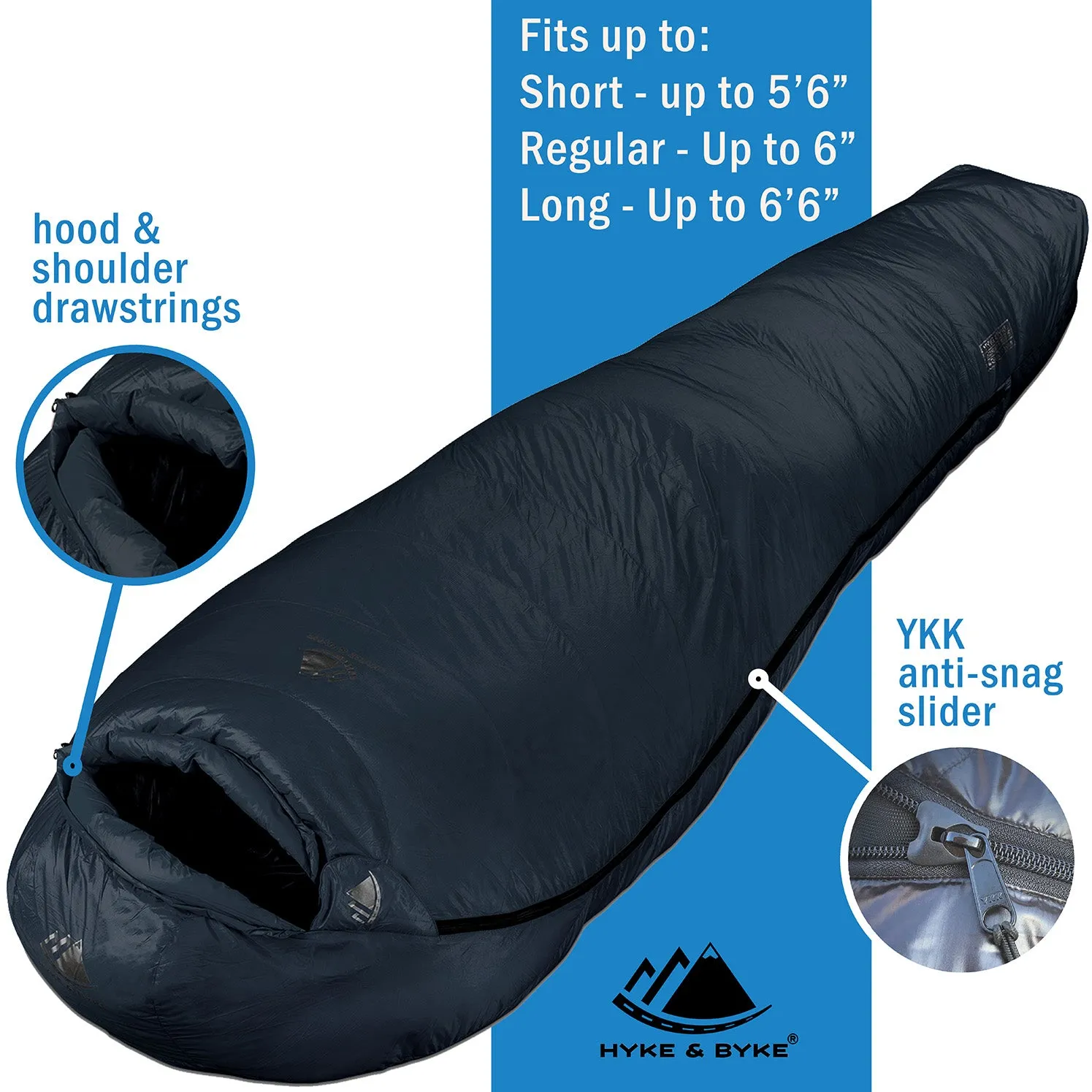 Snowmass 0°F Ultralight 650FP Down Sleeping Bag
