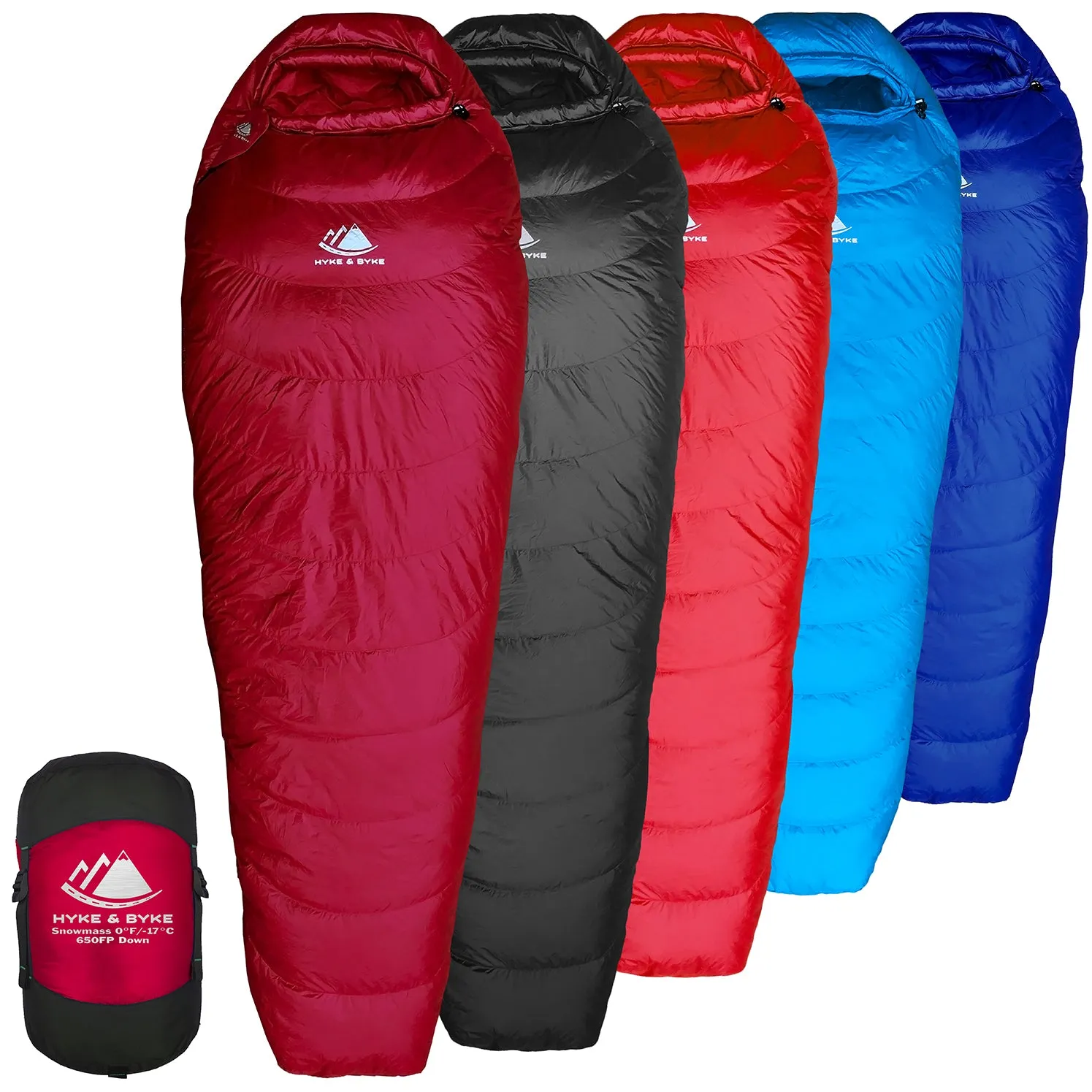 Snowmass 0°F Ultralight 650FP Down Sleeping Bag
